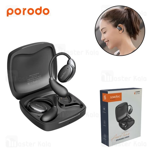 هندزفری بلوتوث پرودو Porodo Soundtec Aero Tune PD-STWLEP030