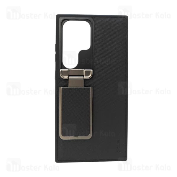 قاب محافظ چرمی Samsung Galaxy S24 Ultra Piblue Leather Protectiveshell دارای محافظ دوربین