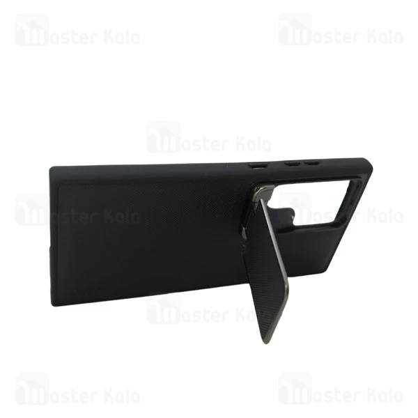 قاب محافظ چرمی Samsung Galaxy S24 Ultra Piblue Leather Protectiveshell دارای محافظ دوربین