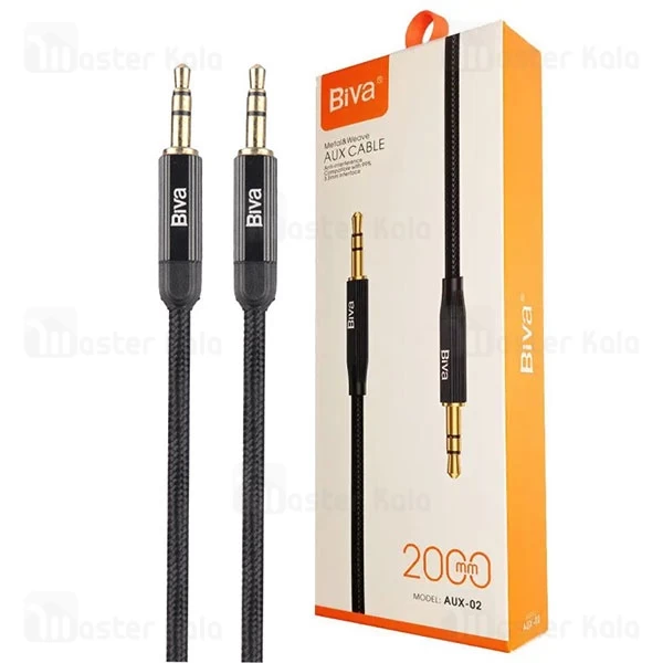 کابل انتقال صدا Aux بیوا Biva AUX-02 طول 2 متر