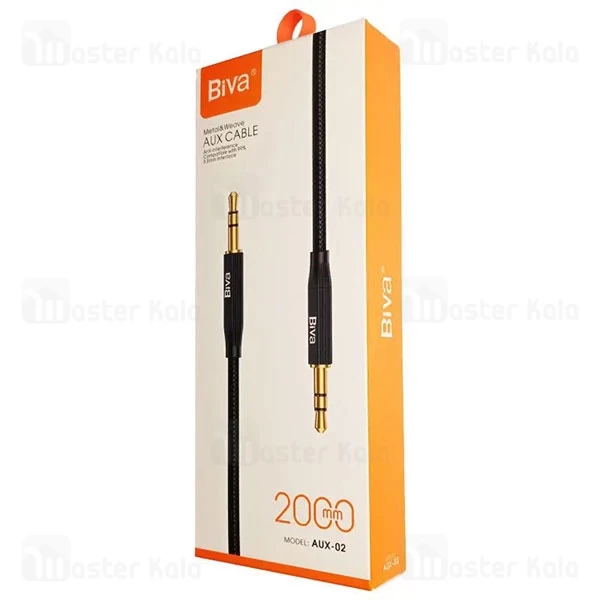 کابل انتقال صدا Aux بیوا Biva AUX-02 طول 2 متر