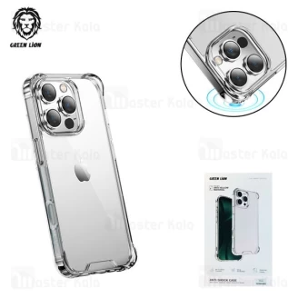 قاب محافظ گرین لاین آیفون Apple iPhone 16 Pro Green Lion Anti-Shock Case