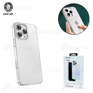 قاب محافظ گرین لاین آیفون Apple iPhone 16 Pro Green Lion Delgado PC Case