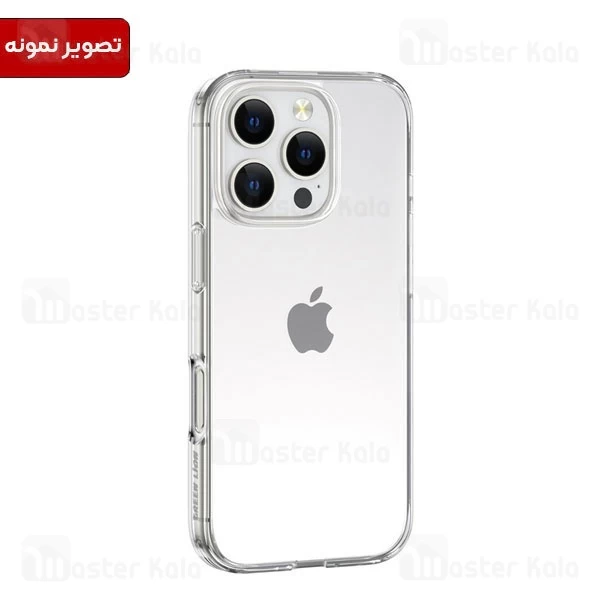 قاب محافظ گرین لاین آیفون Apple iPhone 16 Green Lion Crystal Clear Case