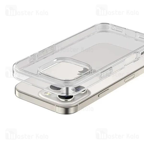 قاب محافظ گرین لاین آیفون Apple iPhone 16 Pro Green Lion Crystal Clear Case