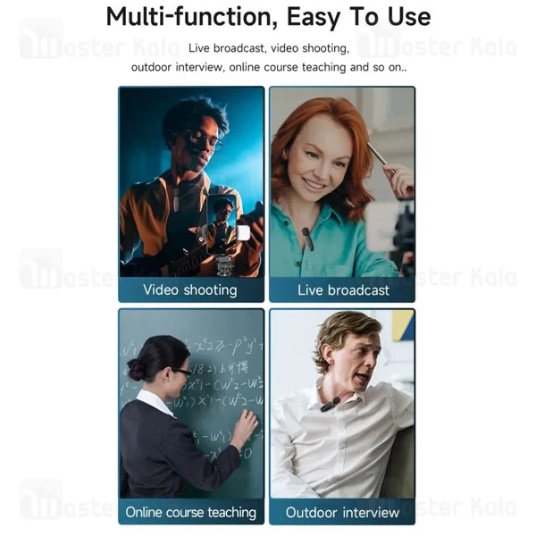 میکروفون بی سیم لایتنینگ بیوا Biva WM-02