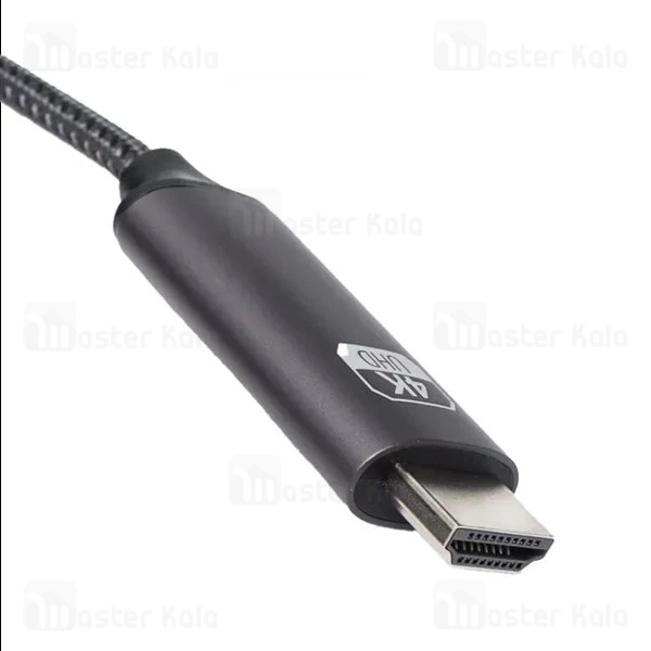 کابل HDMI به Type-C گرین لاین Green Lion 4K USB-C to HDMI GN4KTCHDMIBK طول 2 متر