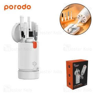 کیت تمیز کننده و جارو شارژی دمنده پرودو Porodo PDX541 21 in 1 Cleaning Kit with Vacuum Blower