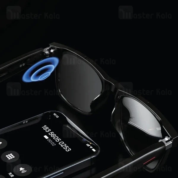 عینک هوشمند گرین لاین Green Lion Paris 2 Smart Glasses GNPA2SGLSSBK