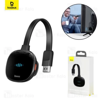 دانگل وای فای HDMI بیسوس Baseus Meteorite Shimmer Wireless Display Adapter CATPQ-A01