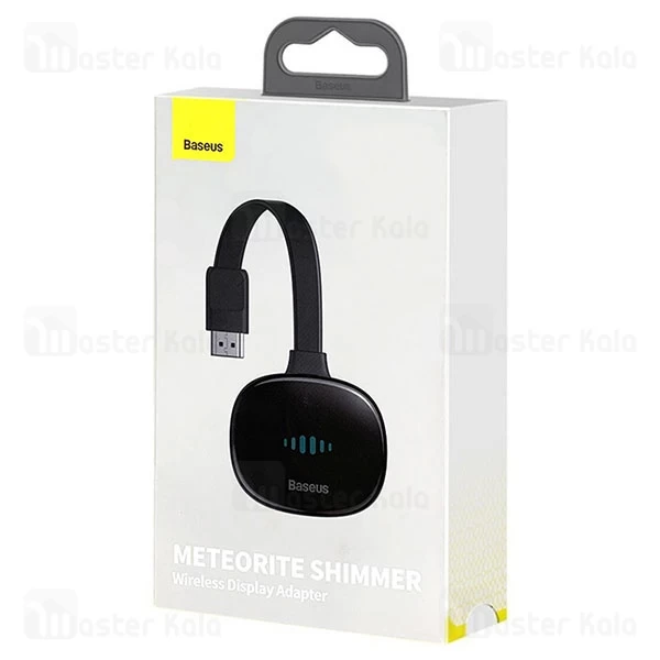 دانگل وای فای HDMI بیسوس Baseus Meteorite Shimmer Wireless Display Adapter CATPQ-A01
