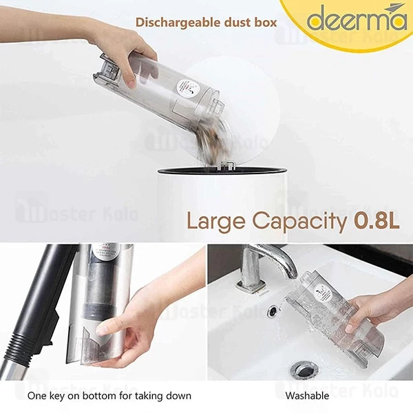 جارو برقی شیائومی Xiaomi Deerma DX600 توان 600 وات