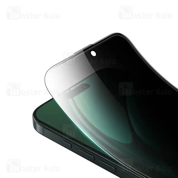 گلس حریم شخصی تمام صفحه تمام چسب گرین لاین آیفون iPhone 16 Green Lion Diego Pet Privacy