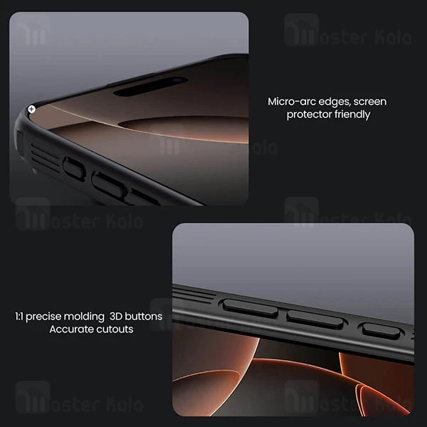 قاب محافظ iPhone 16 Pro Nillkin CamShield Pro Case دارای محافظ دوربین