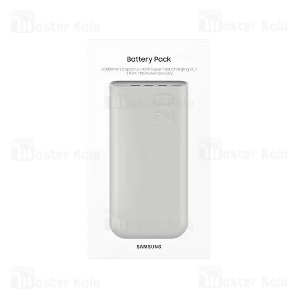 پاوربانک 20000 سامسونگ Samsung EB-P4520 Battery Pack توان 45 وات