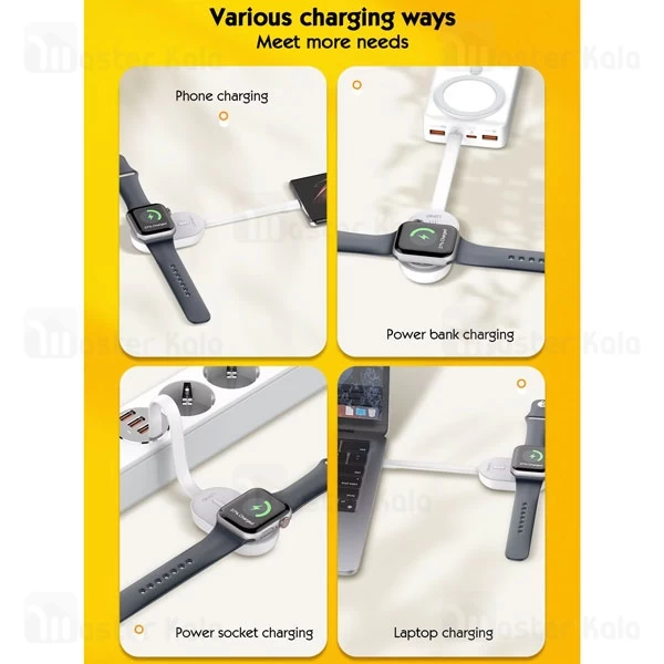 شارژر و پاوربانک اپل واچ 1200 الدینیو Ldnio AW005