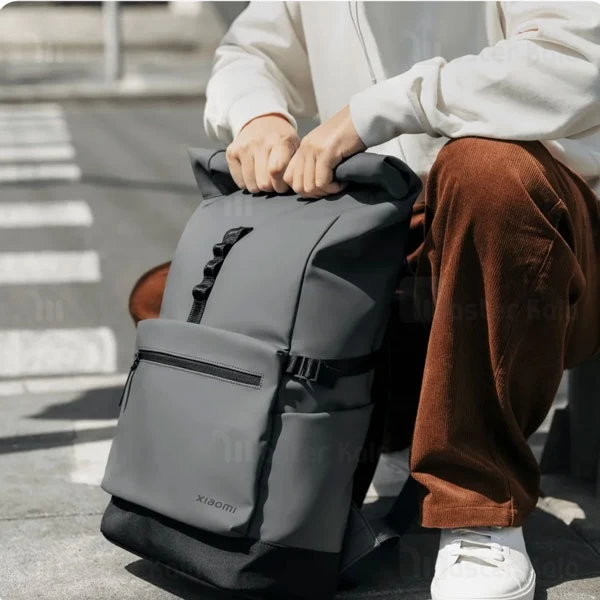 کوله شیائومی Xiaomi Mijia Rolled-edge Casual Backpack مناسب برای لپ تاپ 15.6 اینچ