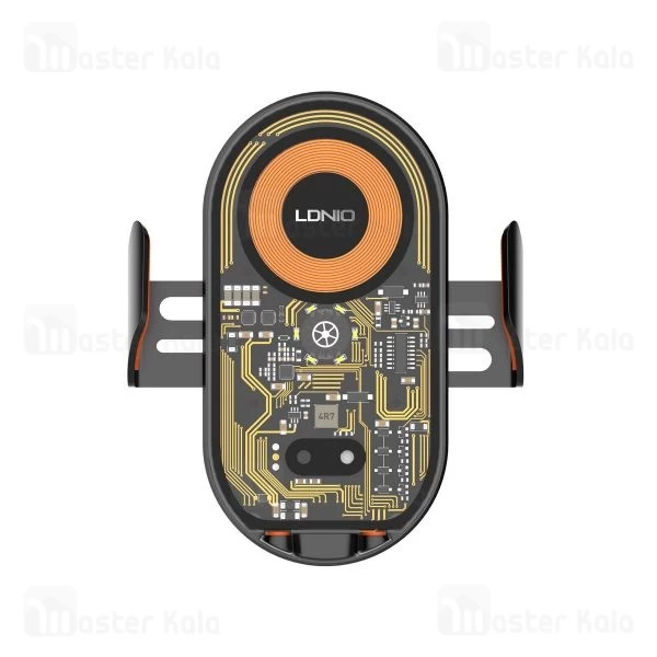 هولدر و شارژر وایرلس هوشمند الدینیو LDNIO MA30-1 توان 15 وات