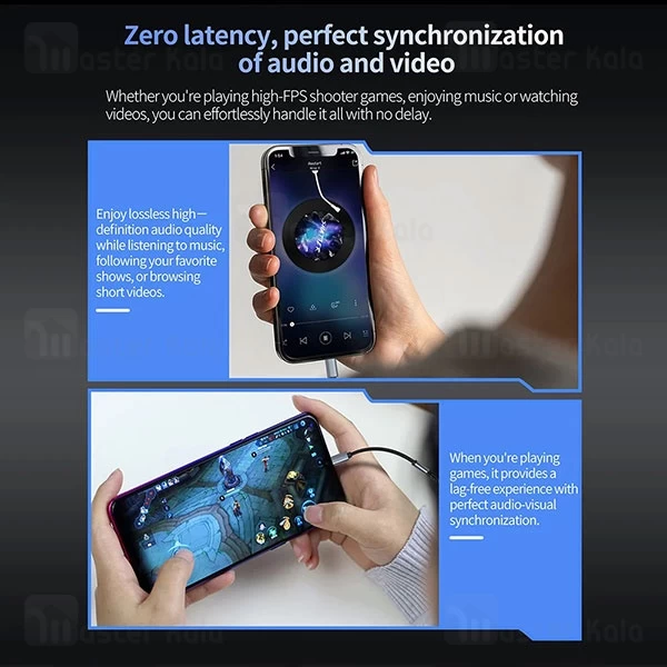 کابل تبدیل Type C به پورت AUX الدینیو LDNIO LSY80C
