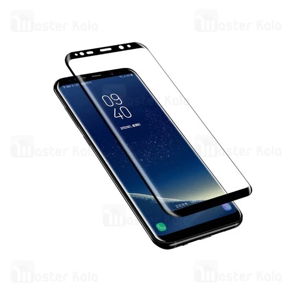 محافظ صفحه شیشه ای تمام صفحه تمام چسب خمیده سامسونگ Samsung Galaxy S8 / S9 Glass