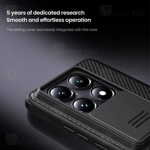 قاب محافظ Xiaomi 14T Pro Nillkin CamShield Pro Case دارای محافظ دوربین