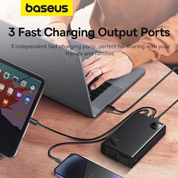 پاوربانک 24000 بیسوس Baseus Adaman P10021507112-02 توان 140 وات