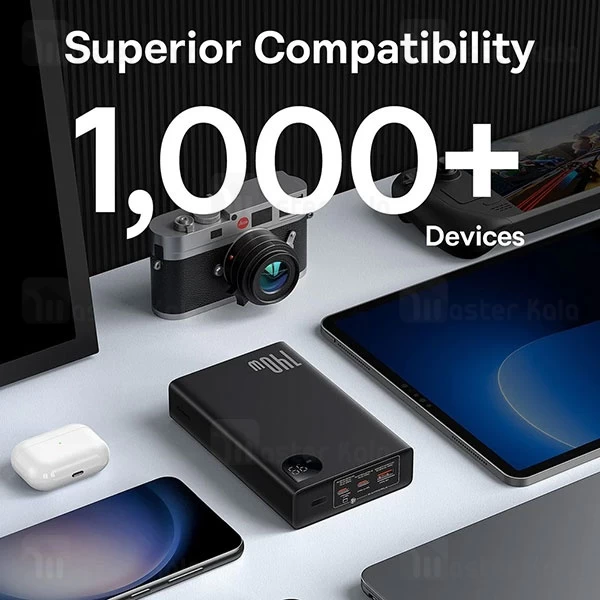 پاوربانک 24000 بیسوس Baseus Adaman P10021507112-02 توان 140 وات