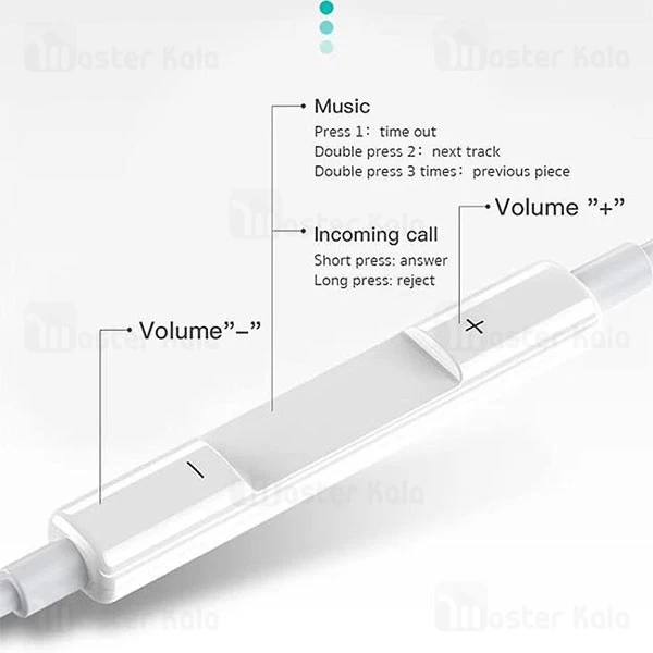 هندزفری سیمی لایتنینگ کوتتسی Coteetci CS5190