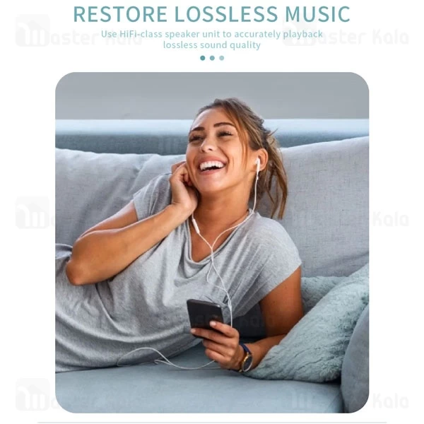 هندزفری سیمی لایتنینگ کوتتسی Coteetci CS8805