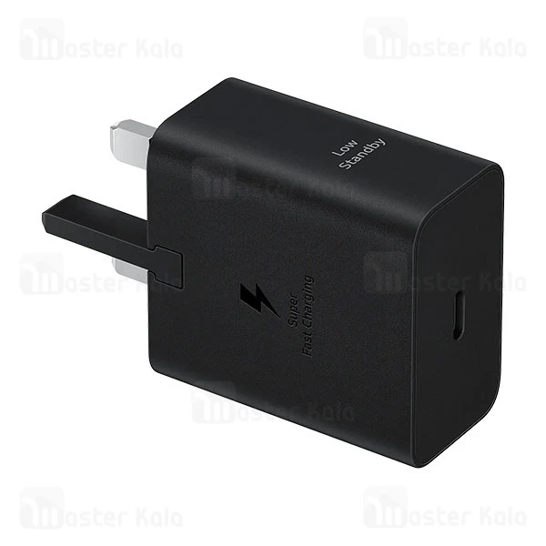 شارژر اصلی سوپر فست شارژ سامسونگ Samsung EP-T4511 Super Fast Charger 2.0 EU توان 45 وات با کابل