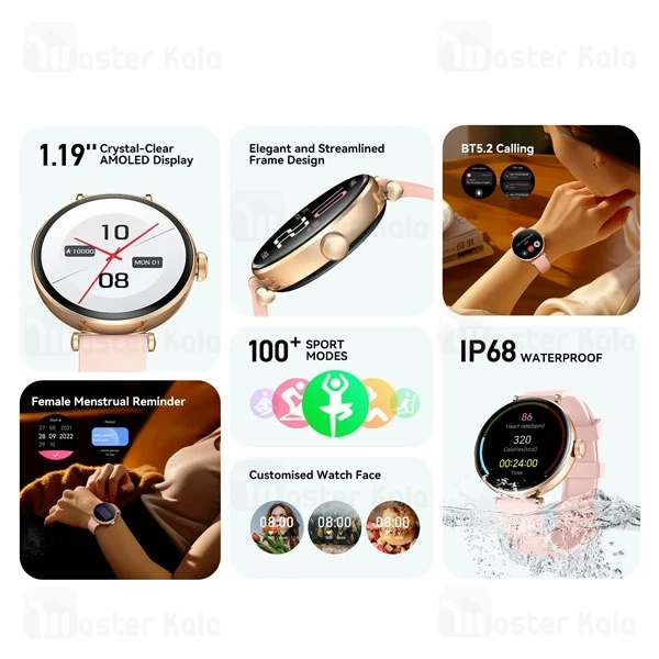 ساعت هوشمند شیائومی Xiaomi Kieslect Pura P1 نسخه گلوبال