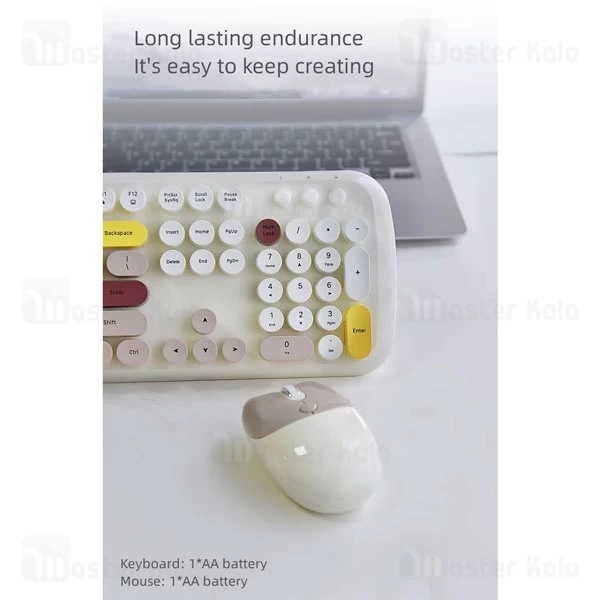 موس و کیبورد بلوتوث کوتتسی Coteetci 84023