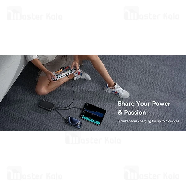 پاوربانک 24000 بیسوس Baseus Adaman P10021507112-02 توان 140 وات