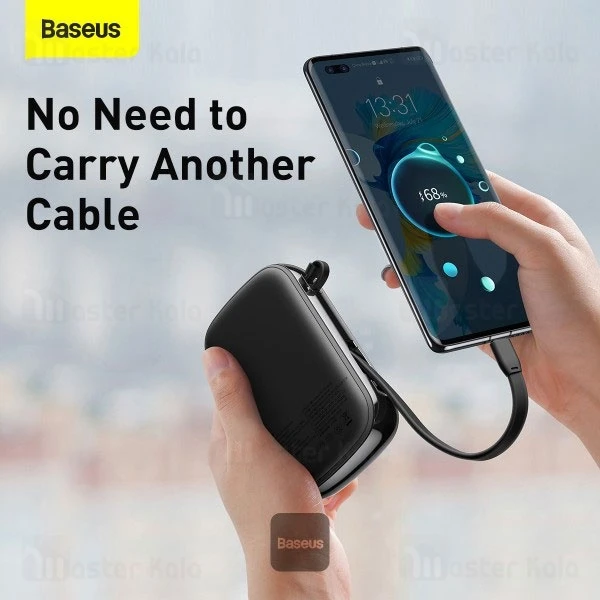 پاوربانک 20000 بیسوس Baseus PPQD040101 Qpow Pro توان 22.5 وات و کابل تایپ سی