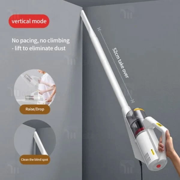 جارو برقی شیائومی Xiaomi Deerma DX888 3 in 1 Vacuum Cleaner توان 400 وات