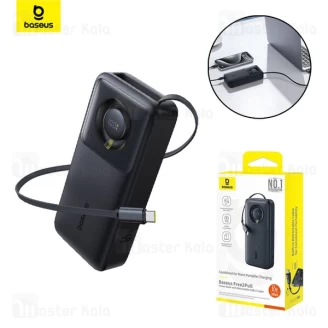 پاوربانک 20000 بیسوس Baseus Free2Pull P10073700123 توان 65 وات با کابل تایپ سی جمع شونده