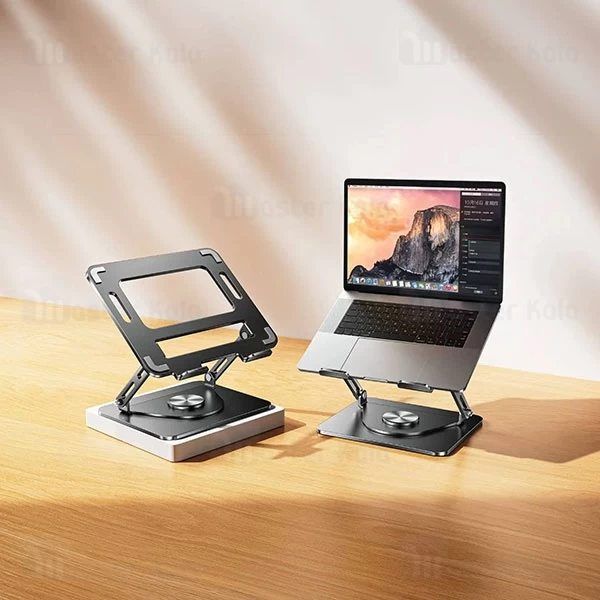 استند لپ تاپ 360 درجه گرین لاین Green Lion 360 Rotatable Laptop Stand GN360LAPSDBK