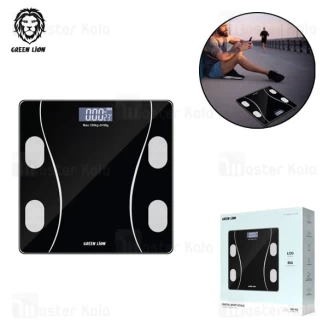 ترازو هوشمند گرین لاین Green Lion GL-BWS01 Digital Body Scale GNDGTBSCLBK