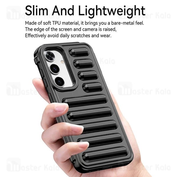 قاب پافر ضد ضربه سامسونگ Samsung Galaxy S24 FE TPU Capsule Shockproof