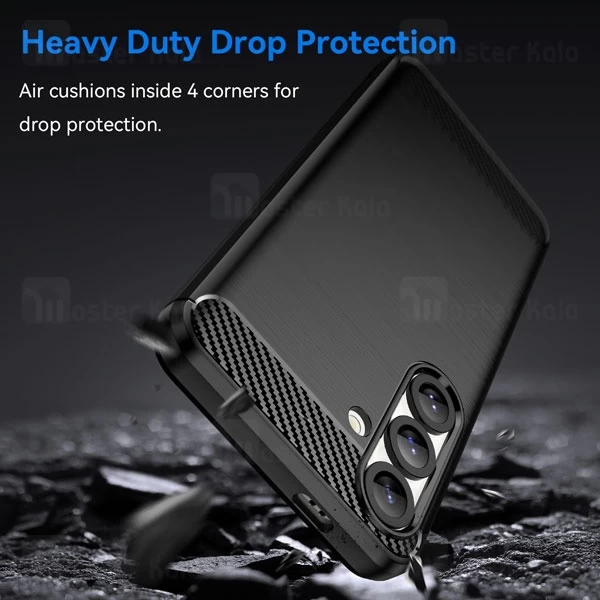 قاب فیبر کربنی سامسونگ Samsung Galaxy S25 Rugged Armor Fiber Carbon