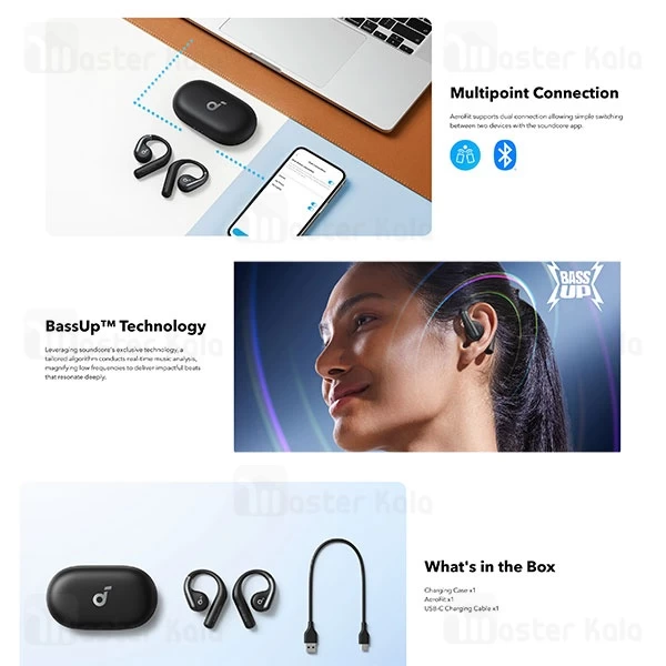 هندزفری بلوتوث انکر Anker A3872 Soundcore AeroFit