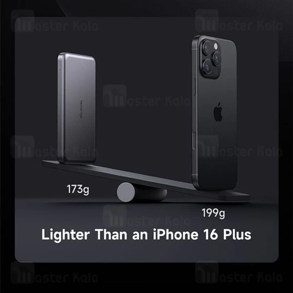 پاوربانک 10000 مک دودو Mcdodo MC-378 Metal Ultra Thin توان 20 وات