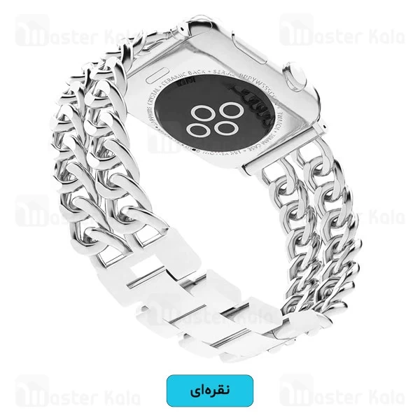 بند فلزی کارتیر اپل واچ 42 / 44 / 45 / 49 میلی متری Apple Watch Cartier Band