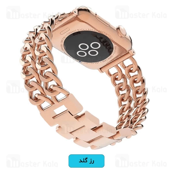 بند فلزی کارتیر اپل واچ 42 / 44 / 45 / 49 میلی متری Apple Watch Cartier Band