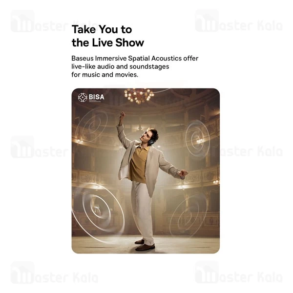 هدفون بلوتوث گیمینگ بیسوس Baseus Bowie H1s A00075301113-00