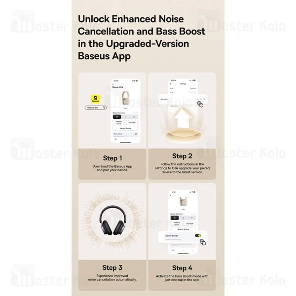 هدفون بلوتوث گیمینگ بیسوس Baseus Bowie H1s A00075301113-00