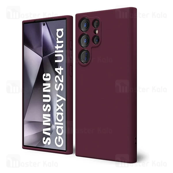 قاب سیلیکونی سامسونگ Samsung Galaxy S24 Ultra Silicone Case