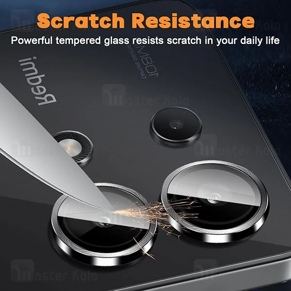 محافظ لنز فلزی دوربین شیائومی Xiaomi Redmi Note 13 4G Lens Shield