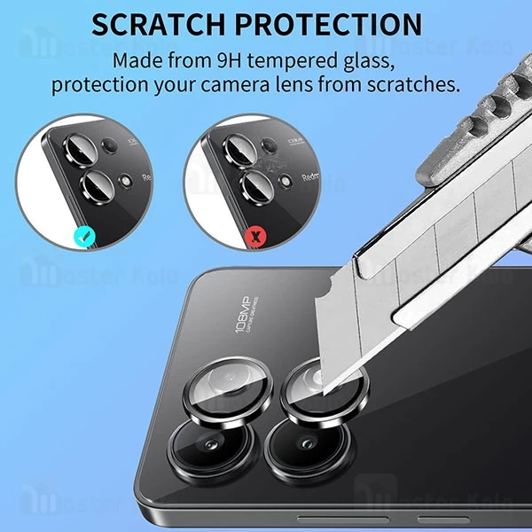 محافظ لنز فلزی دوربین شیائومی Xiaomi Redmi Note 13 4G Lens Shield