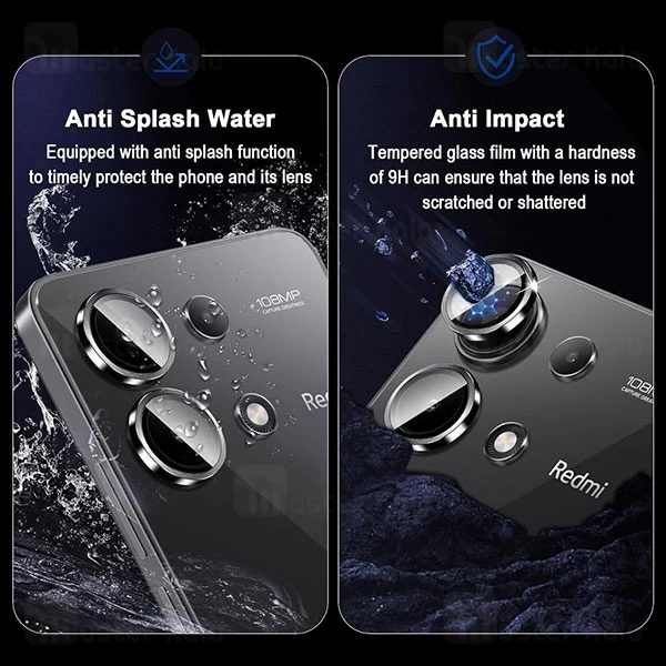 محافظ لنز فلزی دوربین شیائومی Xiaomi Redmi Note 13 4G Lens Shield